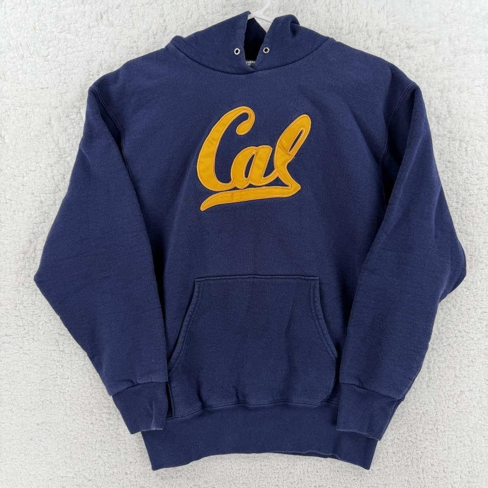 Vintage California‎ Golden Bears Hoodie Mens Medium NCAA Football Fruit Loom 90s